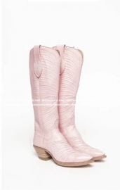 pink boots at Hadleighs